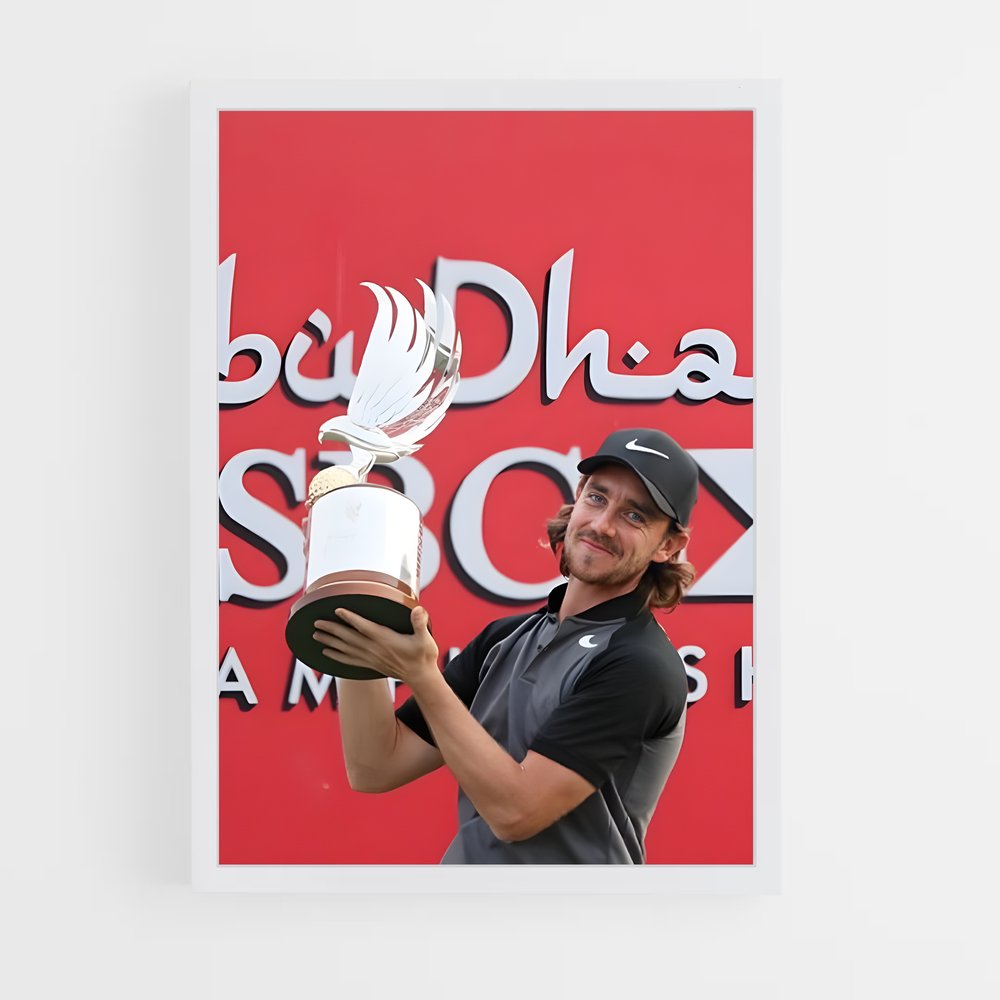 Poster Tommy fleetwood – affiche Golf (vue 3)